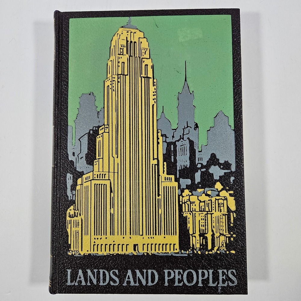 Lands and Peoples Vol VI Canada and United States 1957 Grolier Society Hardcover